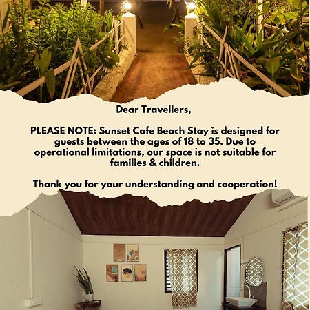 Sunset Cafe Beach Stay Gokarna (Karnataka) Exterior foto